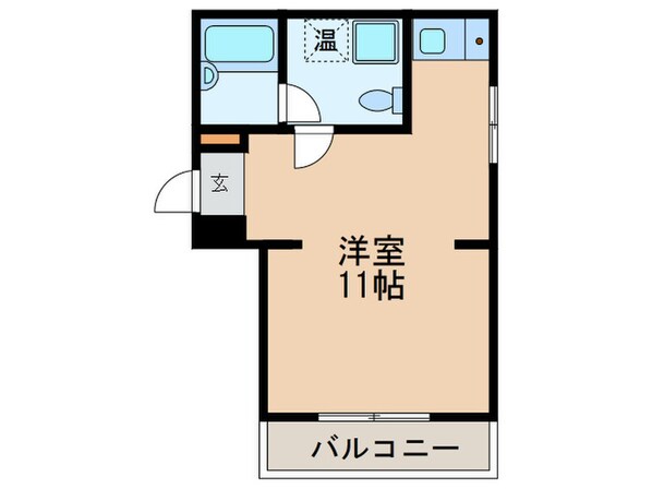 メゾンパール泉の物件間取画像